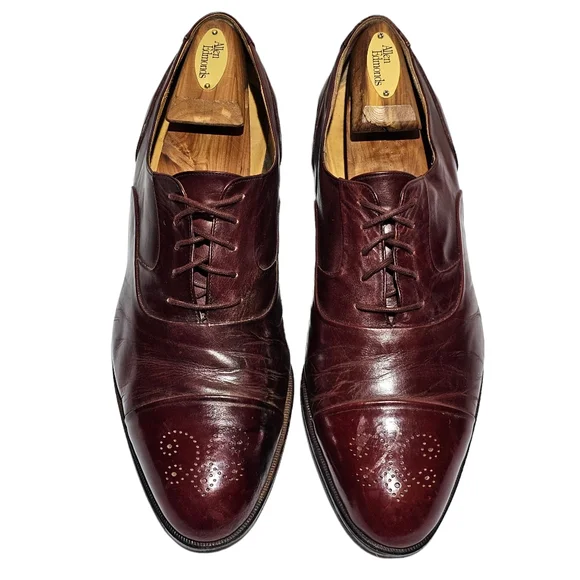 Bally | Shoes | Bally Dress Mens Size Oxford Oxblood Brown  display picture 3
